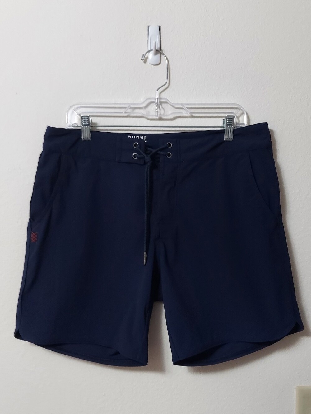 Rhone Men's Navy Swim Board Shorts Size 32
